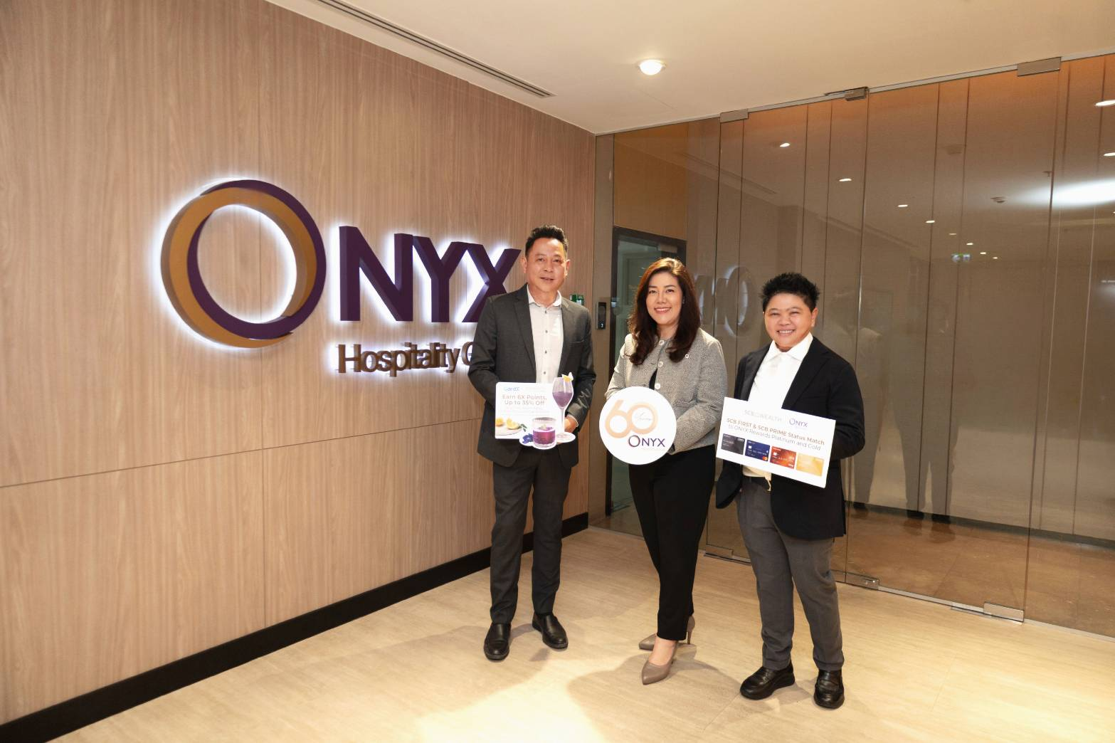 เปิดมิติใหม่แห่งการเดินทาง: ออนิกซ์ ฮอสพิทาลิตี้ กรุ๊ป จับมือ SCB WEALTH และ CardX มอบคะแนน PointX สูงถึง 6 เท่า พร้อมสิทธิพักฟรีสำหรับลูกค้ากลุ่ม Wealth ระดับท็อป
