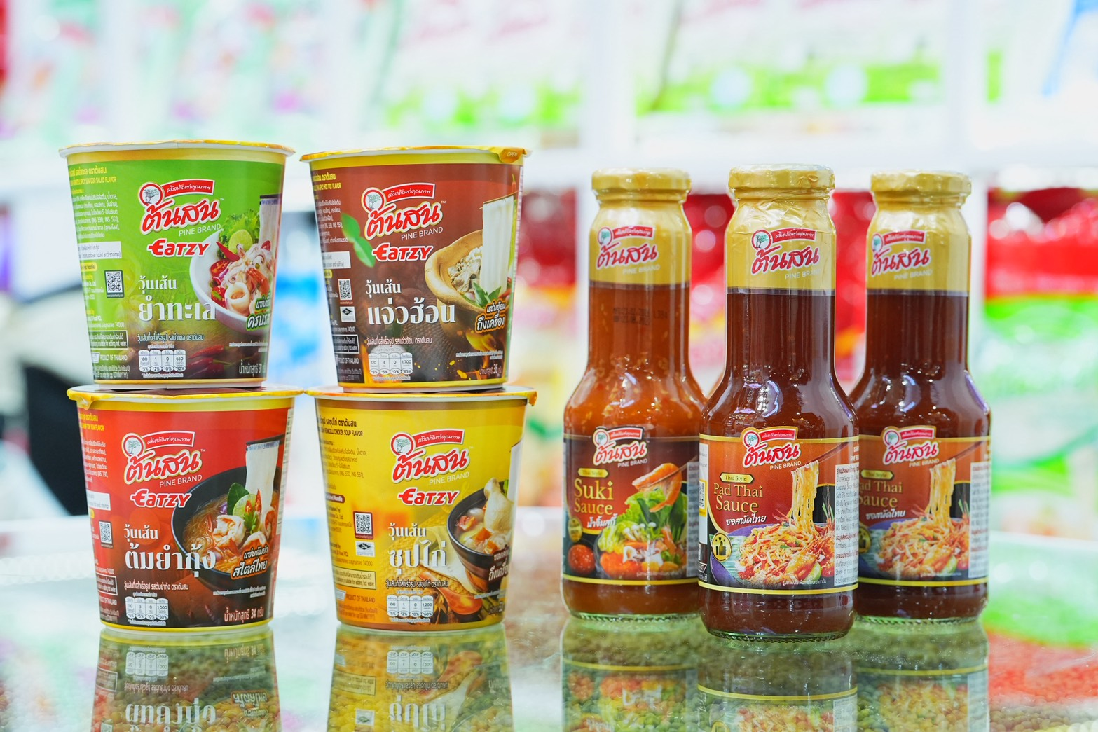 วุ้นเส้นตราต้นสน บุกงาน THAIFEX – ANUGA ASIA 2026 ส่ง “ต้นสน อีทซี่” รสยำทะเลและรสต้มยำกุ้ง ชูจุดเด่นไขมัน 0% และน้ำตาลน้อยตอบโจทย์คนรักสุขภาพ